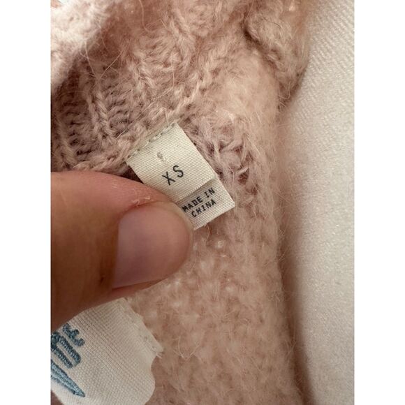 Anthropologie HWR Monogram Winged Patchwork Cardigan Size XS - Picture 11 of 13